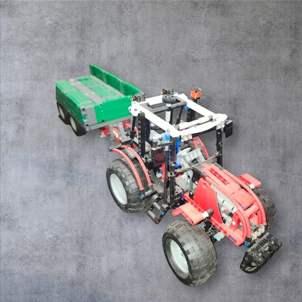 Lego Technic Tractor With Trailer